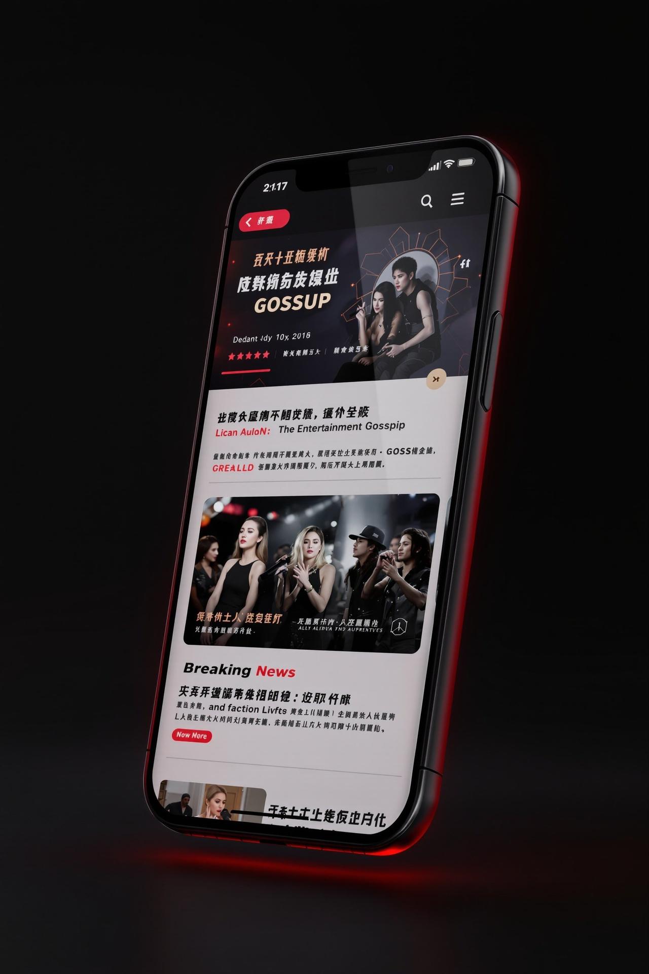 八卦黑料APP界面