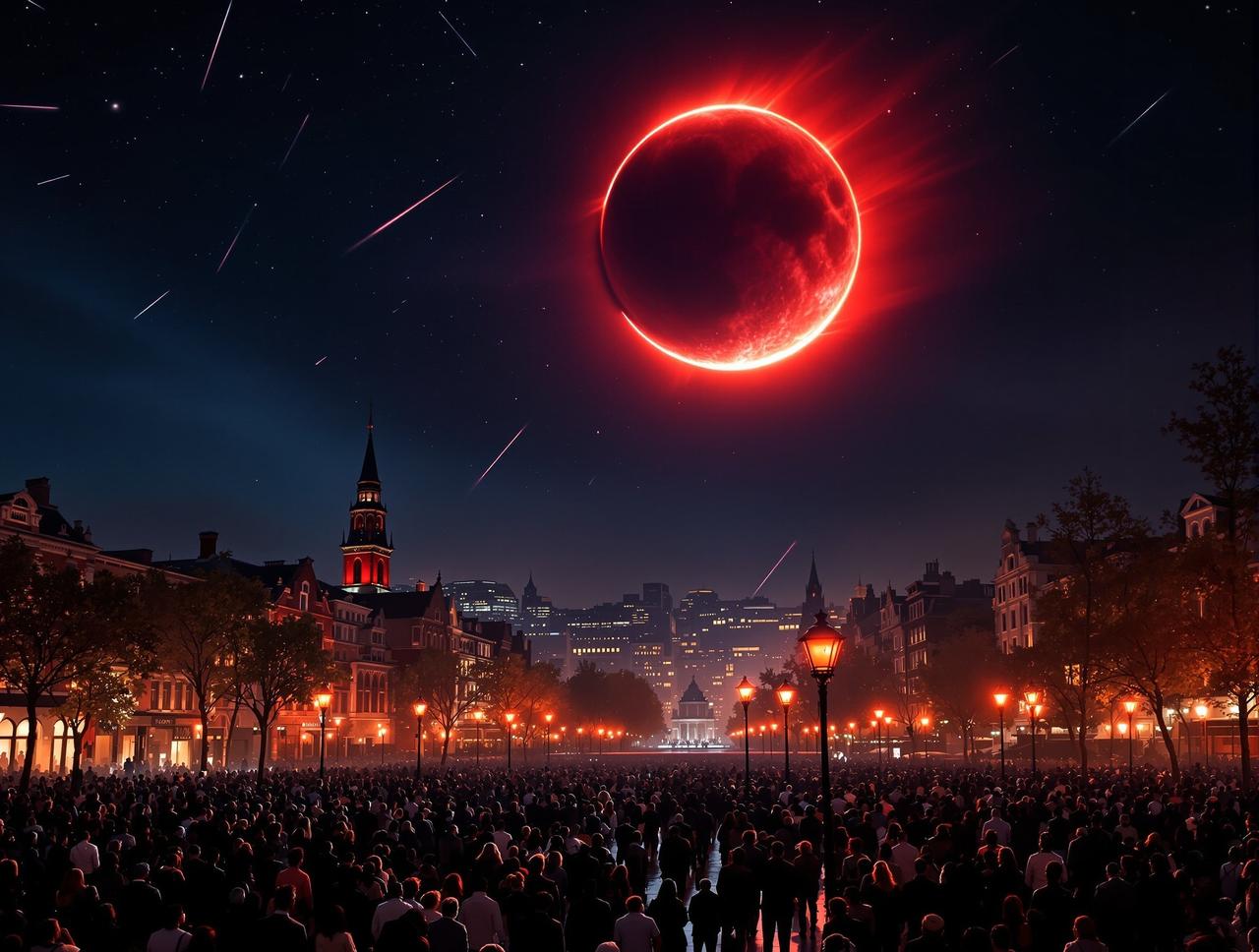 爆料专区 - 某城市出现罕见天文现象,万人聚集广场仰望星空场面震撼 爆料专区 - 某城市出现罕见天文现象,万人聚集广场仰望星空场面震撼